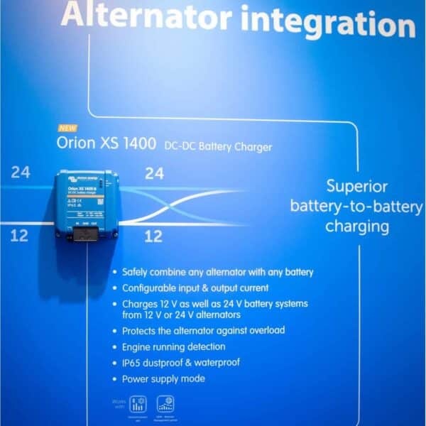 Victron Energy Orion XS 1400 DC-DC Battery Charger - Image 2